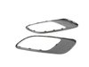 ES#3023045 - BM-0238-MATTE - Hood Vent Trim Kit - Matte Black - Direct replacement matte black hood vent trims - AUTOTECKNIC - BMW
