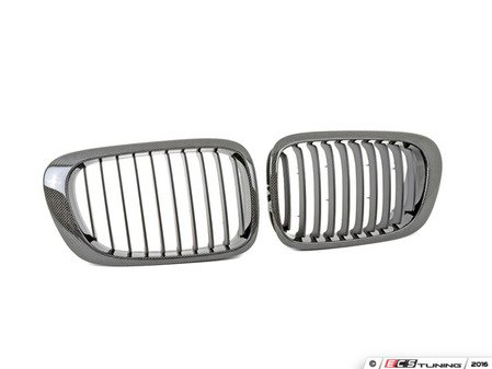 ES#3023345 - BM-0034 - ECS Kidney Grille Set - Carbon Fiber - (NO LONGER AVAILABLE) - Add style and individuality to your BMW in minutes! - ECS - 