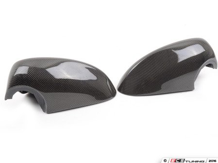ES#3023044 - BM-0150 - Mirror Cover Caps - Carbon Fiber - Direct replacement for your factory mirror caps - AUTOTECKNIC - BMW