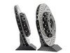 ES#2986438 - 011505ecs01KT - 2-Piece Lightweight Front Brake Rotors - Pair (300x22) - Direct bolt-on cross-drilled and slotted replacement offering a 3.6lbs weight savings per rotor! Better handling, better acceleration, and better braking! - ECS - BMW