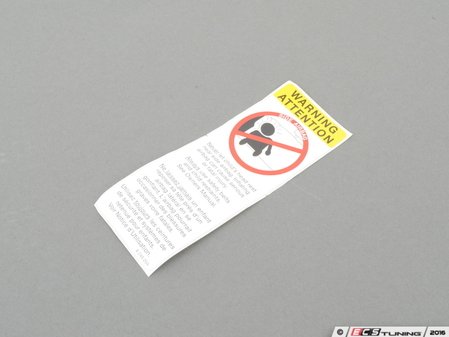 ES#187012 - 72128240204 - LABEL - Genuine BMW - BMW