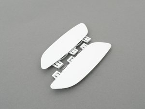 ES#3023356 - BM-0995-AW - Painted Front Bumper Reflectors - Alpine White - Clean up your M3's front bumper with paint matched reflectors - AUTOTECKNIC - BMW