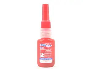 Turbo-Lock Red High-Strength Threadlocker (10ml Bottle)