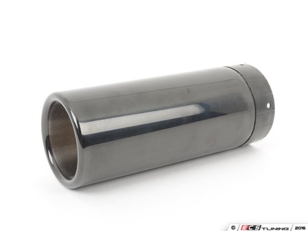 ES#1900650 - 18107842862 - Dark Chrome Exhaust Tip - Priced Each - Replace your tips or change up your look - Genuine BMW - BMW
