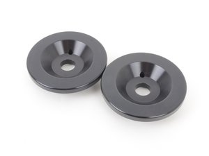 ES#3028343 - TSU4680SPA - Upper Spring Perch Adapters - Taper Seat (Pair) - For Stock E46 M3 Springs with Turner Race Camber Plates - For use with stock springs, H&R, Eibach, Dinan, etc - Turner Motorsport - BMW
