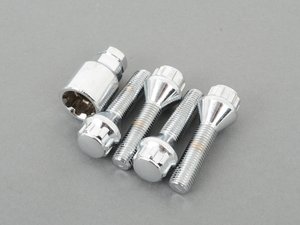 ES#3028310 - UB140 - Conical Seat Locking Wheel Bolt Kit - Wheel lock bolts for extra security on your wheels. M12x1.5x40mm - Turner Motorsport - BMW MINI