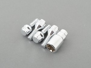 ES#3028308 - UB130 - Conical Seat Locking Wheel Bolt Kit - Wheel lock bolts for extra security on your wheels. M12x1.5x30mm - Turner Motorsport - BMW MINI