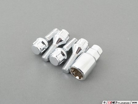 ES#3028308 - UB130 - Conical Seat Locking Wheel Bolt Kit - Wheel lock bolts for extra security on your wheels. M12x1.5x30mm - Turner Motorsport - BMW MINI