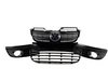 ES#1892594 - WOLFGRLKTWFOGS - 2010 Wolfsburg Edition Grille Kit - (NO LONGER AVAILABLE) - Glossy black upper & lower center grilles with matching outers - Genuine Volkswagen Audi - 