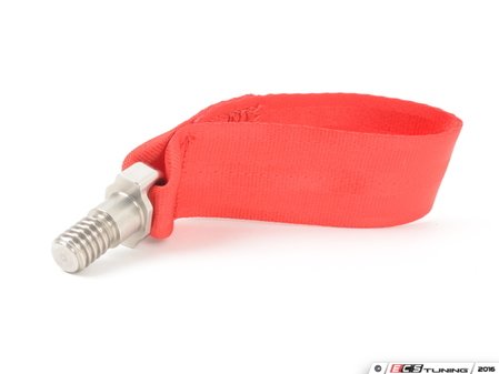 ES#3028209 - TMI9020TSI - Poly Tow Strap With Bolt - Red - No more steel ring sticking out from the bumper - Turner Motorsport - BMW MINI