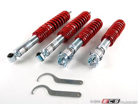 ES#1303400 - 29865-1 - Street Performance Coilover Kit - Unrivaled comfort and performance. Average lowering of 1.25"-2.0"F 0.75"-2.5"R - H&R - Volkswagen
