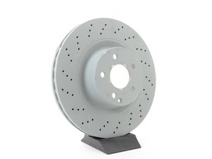 ES#2585722 - 220421111264 - Front Brake Rotor - Priced Each - Fits Left Or Right Side - Genuine Mercedes Benz - Mercedes Benz