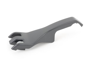 ES#1082988 - 1K8885879A82V - Center Seat Trim - Titanium Black - (NO LONGER AVAILABLE) - Covers mechanism for rear seat adjustment - Genuine Volkswagen Audi - 