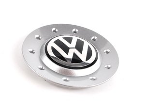 ES#337575 - 3B0601149DGRB - Center Cap - Priced Each - Replacement for the Passat Santa Monica wheel only - Genuine Volkswagen Audi - Volkswagen