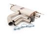ES#3130746 - 7729KT4 - 2.75" Cat-back System - Resonated - Stainless steel resonated cat-back with round, 100mm polished tips - Supersprint - Volkswagen