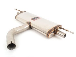 ES#3130747 - 7729KT5 - 2.75" Cat-back System - Non-Resonated - Stainless steel non-resonated cat-back with round, 100mm polished tips - Supersprint - Volkswagen