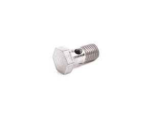 ES#3549989 - N0210719 - Banjo Bolt - Priced Each - Hollow bolt that allows fluid to pass through. M12 - Genuine Volkswagen Audi - Audi Volkswagen