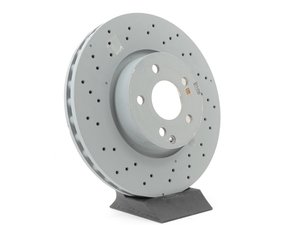 ES#3517350 - 000421301290 - Brake Rotor - Priced Each - Fits left or right side - Genuine Mercedes Benz - Mercedes Benz
