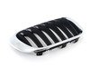 ES#2921462 - 51117338572 - Kidney Grille - Right - Chrome with gloss black slots. - Genuine BMW - BMW