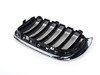 ES#2921462 - 51117338572 - Kidney Grille - Right - Chrome with gloss black slots. - Genuine BMW - BMW