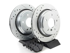 ES#2952650 - HK4741.227B - Rotors w/ HPS 5.0 Pads Kit - Hawk - BMW