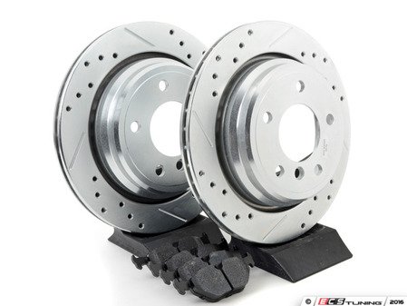 ES#2952650 - HK4741.227B - Rotors w/ HPS 5.0 Pads Kit - Hawk - BMW