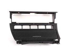 ES#86653 - 51168202186 - Radio Mounting Bracket - Provides mounting for DSC, seat heating buttons, ashtray and storage compartment - Genuine BMW - BMW
