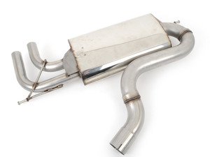 ES#3195011 - SSXAU636 - Cat-Back Exhaust System - Non-Resonated - 2.75" stainless steel with twin 80mm GT80 polished tips - Milltek Sport - Audi
