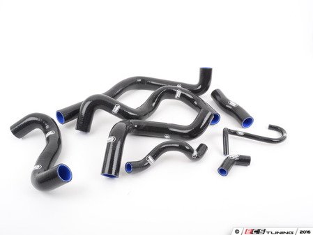 ES#3027683 - TCS382C-BLK - Samco Silicone Hose Kit - Black - A stronger more durable option to OEM hoses - Samco - MINI