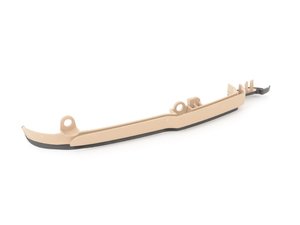ES#88420 - 51178245855 - Convertible Flap Cover - Beige - Left - Located on the driver side at the front of the folding top lid. - Genuine BMW - BMW