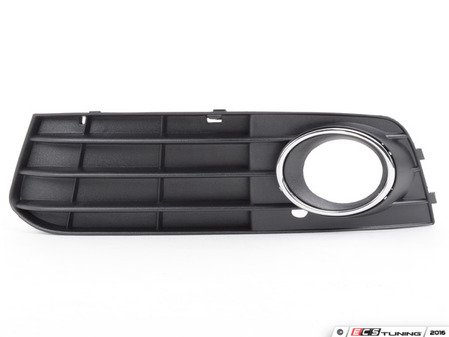 ES#2771463 - 8K0807681A01C - Fog Light Grille - Satin Black - Left - Keep your exterior looking clean - Bremmen Parts - Audi
