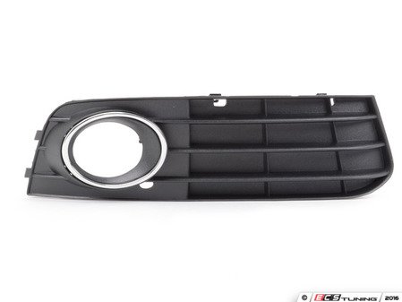 ES#2771464 - 8K0807682A01C - Fog Light Grille - Satin Black - Right - Keep your exterior looking clean - Bremmen Parts - Audi