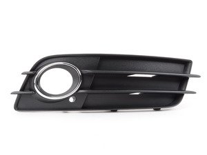 ES#451253 - 8K0807682C01C - Fog Light Grille - Satin Black - Right - Keep your exterior looking clean - Genuine Volkswagen Audi - Audi
