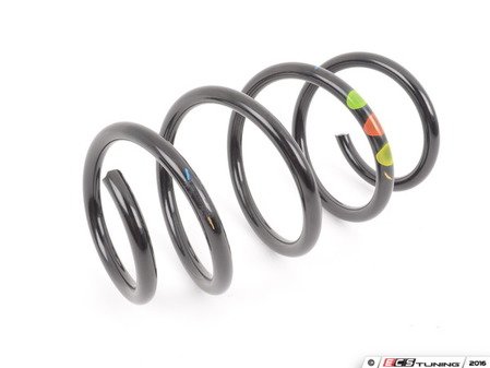 ES#2742512 - 5QM411105AD - Front spring - priced each - Restore factory ride - Genuine Volkswagen Audi - Volkswagen