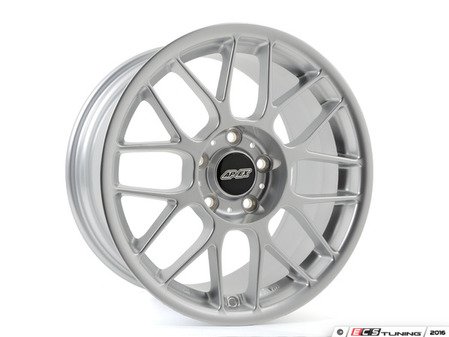 ES#3137645 - ARC817942HS - 17" APEX ARC-8 Square Wheel Set - Hyper Silver - (NO LONGER AVAILABLE) - Lightweight, strong, great brake clearances. 17x9.0" ET42. - APEX Wheels - 
