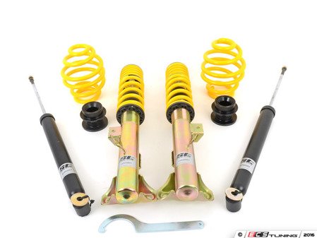 ES#3036338 - 90211 - ST X Performance Coilover System - Fixed Damping - Height adjustable with average lowering of 1.6"-3.1"F, 0.8"-2.0"R. - Suspension Techniques - BMW