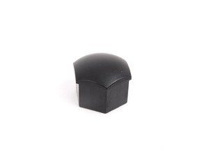 ES#2093704 - 321601173A01C - Wheel Bolt Cover - Black - Priced Each - Covers the lug bolt head for a cleaner look. 17mm - Genuine Volkswagen Audi - Audi Volkswagen