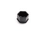 ES#2093704 - 321601173A01C - Wheel Bolt Cover - Black - Priced Each - Covers the lug bolt head for a cleaner look. 17mm - Genuine Volkswagen Audi - Audi Volkswagen