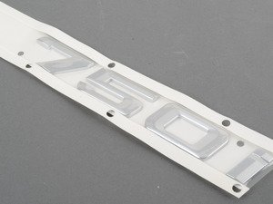 ES#79292 - 51147148189 - E65 Model Emblem - 750I - Genuine BMW - BMW
