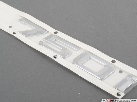 ES#79292 - 51147148189 - E65 Model Emblem - 750I - Genuine BMW - BMW