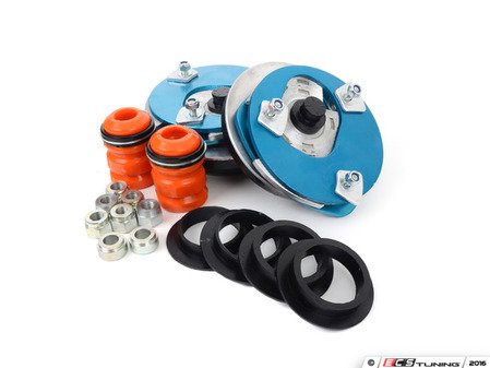 ES#3149848 - 192416-3L - Stage 3 Camber Plates  Race Application - Easily adjust front camber for the first time, with caster adjustment - installs in place of stock strut mounts. Perfect for high performance daily drivers and track days! - KMAC - BMW