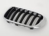 ES#2921461 - 51117338571 - Kidney Grille - Left - Chrome with gloss black slots. - Genuine BMW - BMW