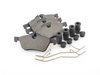 ES#3036238 - 104.09390 - Posi Quiet Semi-Metallic Brake Pads - Restore the stopping power in your vehicle - Centric - MINI
