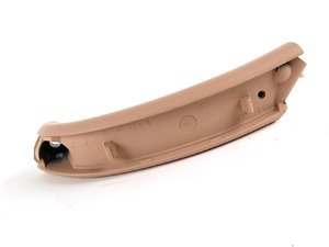ES#102701 - 51418265080 - E53 Front Door Handle - Right - Hellbeige/light beige. Located on the front right interior door panel. - Genuine BMW - BMW