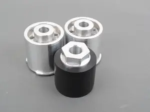 Rear Differential Mounts - Solid Aluminum/Delrin Race