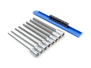 ES#2942996 - KDT80573 - 8Pc. 3/8" Drive Long Ball Hex-Bit Socket Set - Using the ball hex-bit you can work form almost any angle - Gear Wrench - Audi BMW Volkswagen Mercedes Benz MINI Porsche