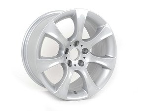ES#65014 - 36116775646 - 18" Star spoke style 124 - Priced Each - 18x9 ET32 CB 72.6mm. - Genuine BMW - BMW