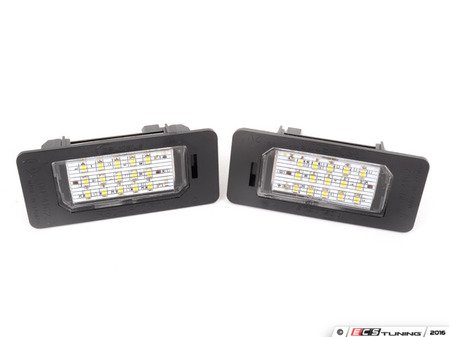 ES#3023021 - BMWLEDLICENSE - LED License Plate Light - (pair) - E82 E90 E92 E39 E60 E70 E71 - Replace worn or yellowing plate lights and avoid a fix it ticket with these upgraded LED units - Turner Motorsport - BMW