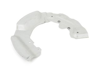 ES#59854 - 34116767691 - Front Brake Dust Shield - Left - Metal dust cover to shield the elements from your front rotors - Genuine BMW - BMW