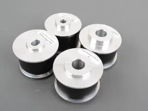 Delrin/Aluminum Rear Subframe Bushing Set